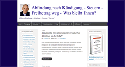 Desktop Screenshot of abfindunginfo.de